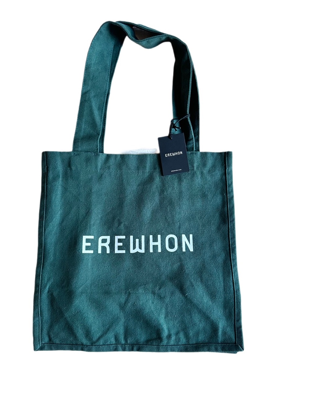 Erewhon Dark Teal Canvas Tote Bag